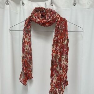 Warm Tone Floral Women's Scarf